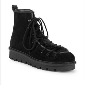 - Seychelles Cooperation Faux Fur Trim Suede…